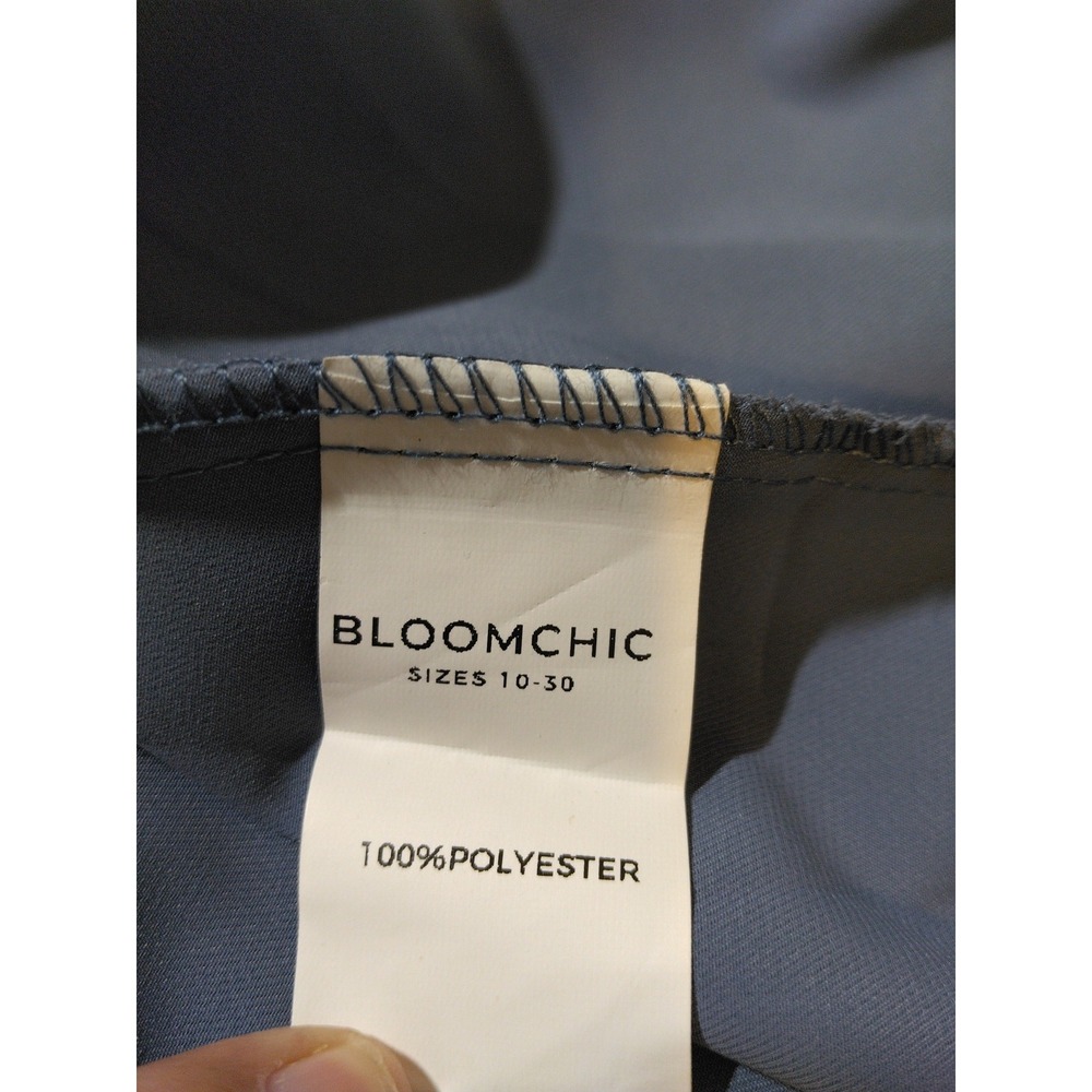 Bloomchic Women's  Elegant Tunic Top Size 18 - 20 Flared Sleeve Romantic Office - Picture 6 of 9
